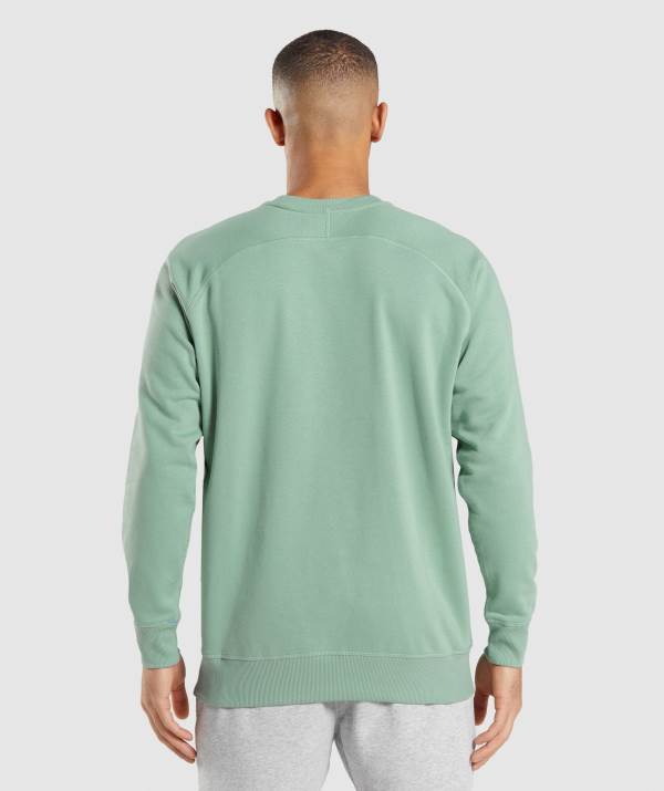 Panske Pulovre Gymshark Apollo Crew Modre | UD9624158